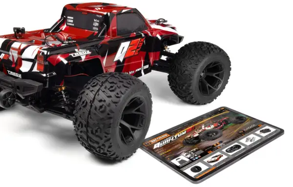 Maverick Quantum2 Flux MT - Red – RC Monster Truck – view 7