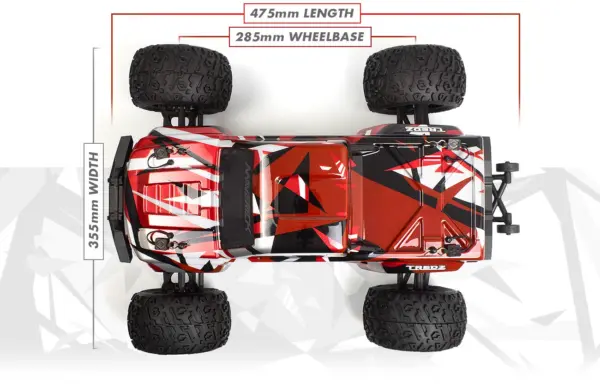 Maverick Quantum2 Flux MT - Red – RC Monster Truck – view 5