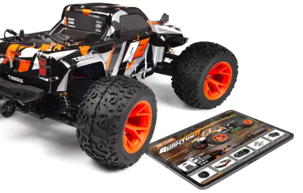 Maverick Quantum2 Flux MT - Orange – RC Monster Truck – view 7