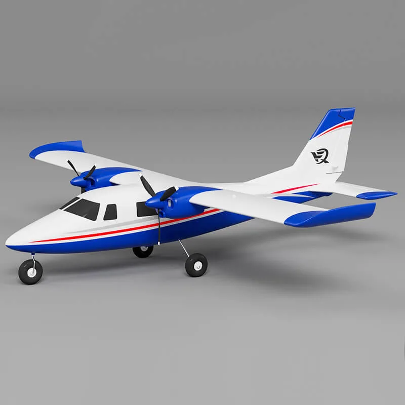 Xfly P68 Twin 850Mm Wingspan Blue – RC Planes
