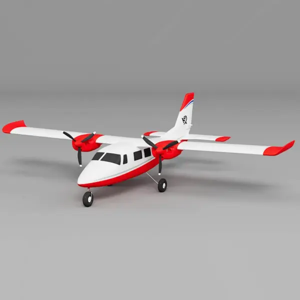 Xfly P68 Twin 850Mm Wingspan Red – RC Planes