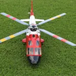 FLISHRC A109 500-Class RC Scale Helicopter – Coast Guard Rescue Replica with GPS L7 Flight Control, Retractable Landing