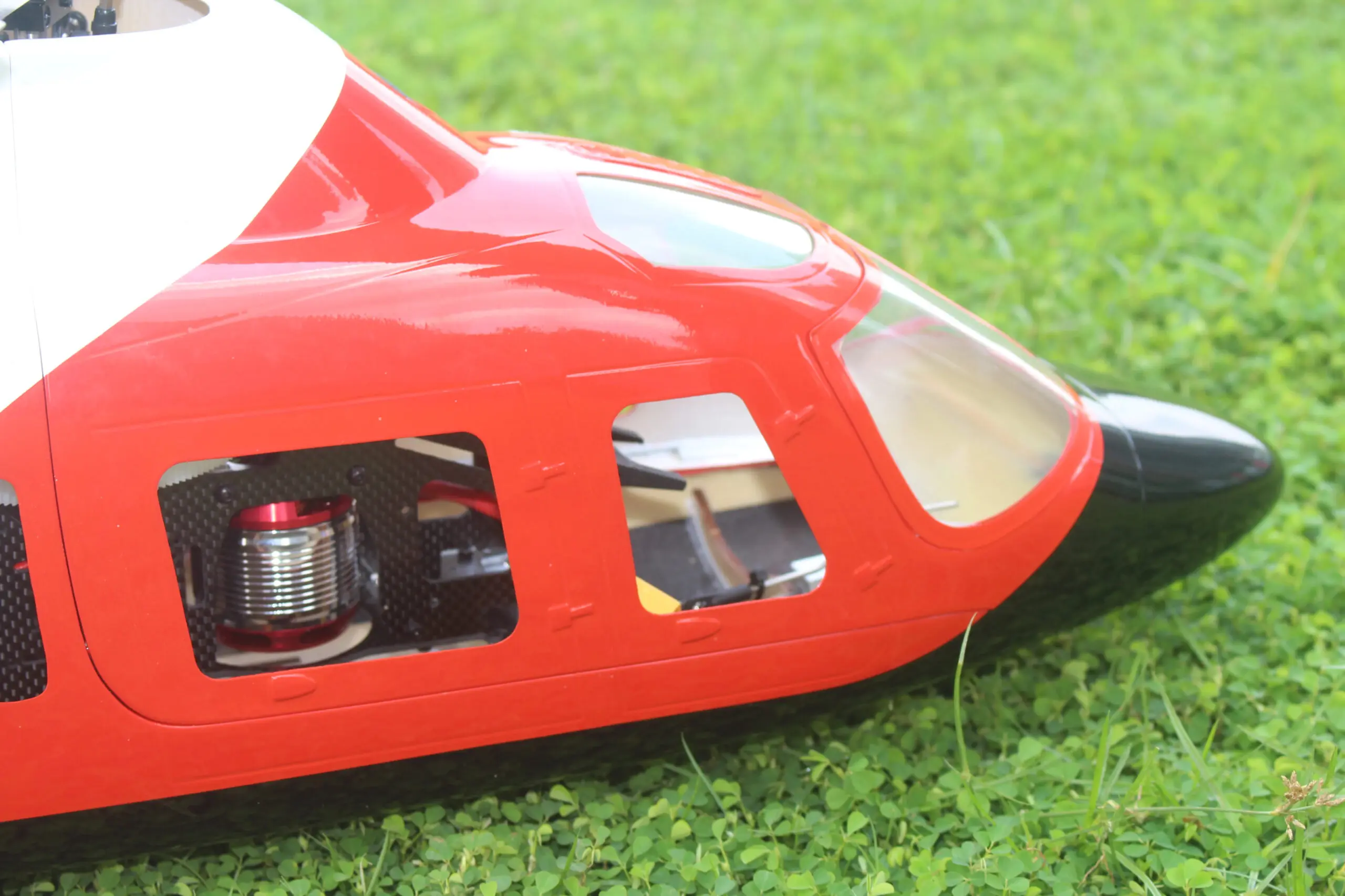 FLISHRC A109 500-Class RC Scale Helicopter – Coast Guard Rescue Replica with GPS L7 Flight Control, Retractable Landing