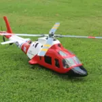 FLISHRC A109 500-Class RC Scale Helicopter – Coast Guard Rescue Replica with GPS L7 Flight Control, Retractable Landing
