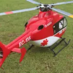FLISHR EC135 500-Class Scale RC Helicopter – Realistic EMS Replica with L7 GPS Flight Control, Dual IMU, Brushless Tail