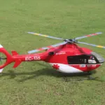 FLISHR EC135 500-Class Scale RC Helicopter – Realistic EMS Replica with L7 GPS Flight Control, Dual IMU, Brushless Tail