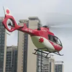 FLISHR EC135 500-Class Scale RC Helicopter – Realistic EMS Replica with L7 GPS Flight Control, Dual IMU, Brushless Tail