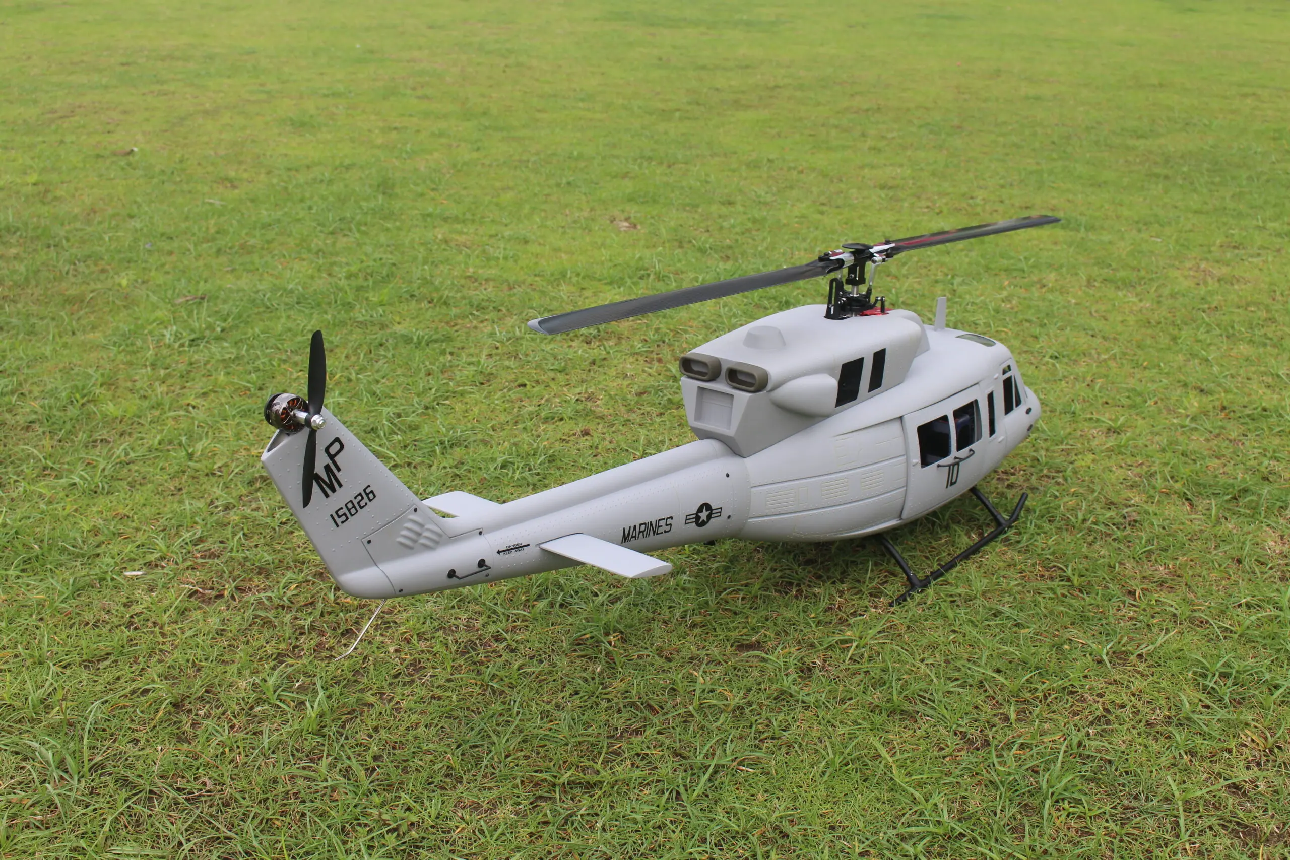 FL500 V2 FLISHRC Roban UH-1N Bell 212 500 Size Helicopter Scale Tow Rotor GPS with L7 Flight Controller RTF – RC Helicopters