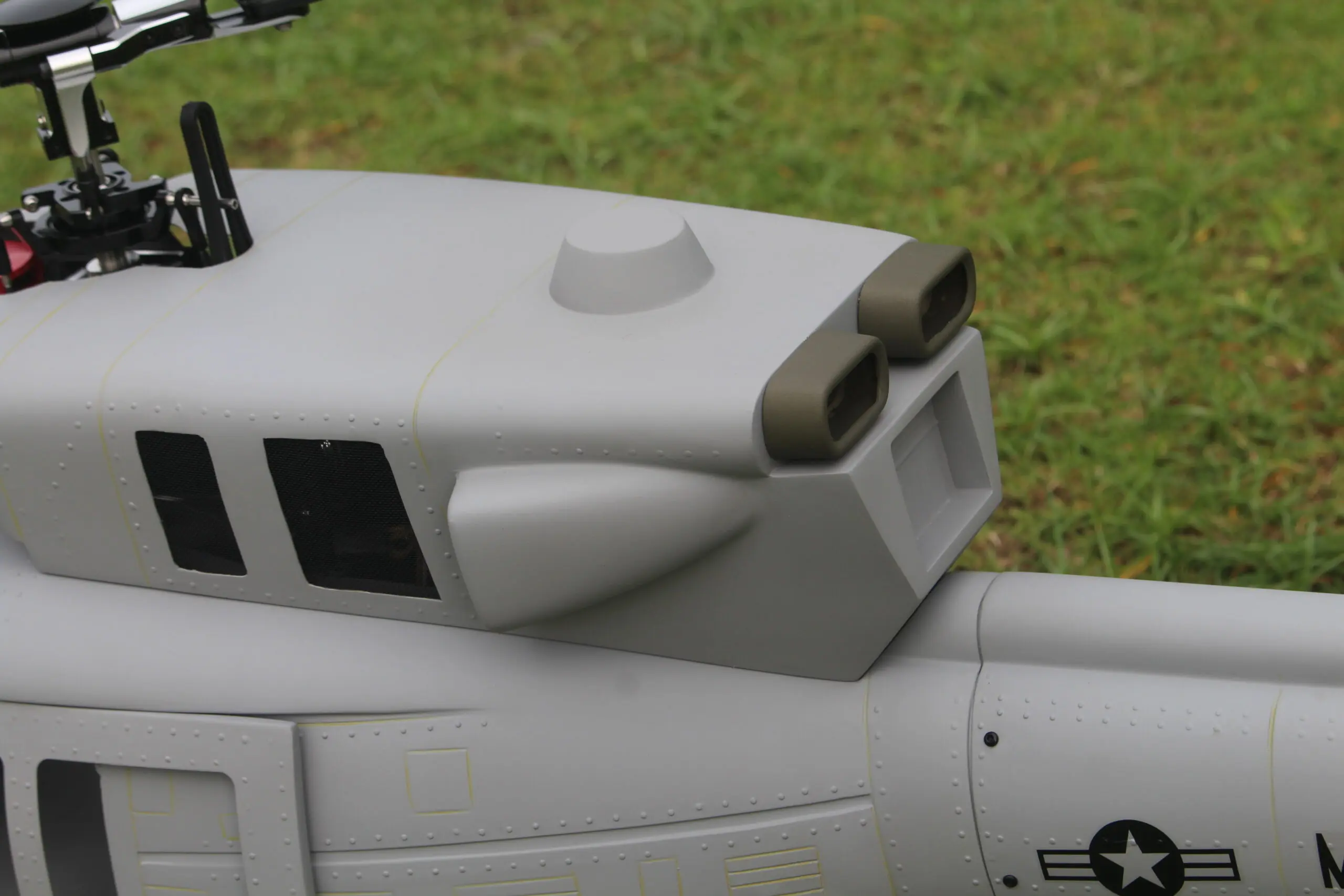 FL500 V2 FLISHRC Roban UH-1N Bell 212 500 Size Helicopter Scale Tow Rotor GPS with L7 Flight Controller RTF – RC Helicopters