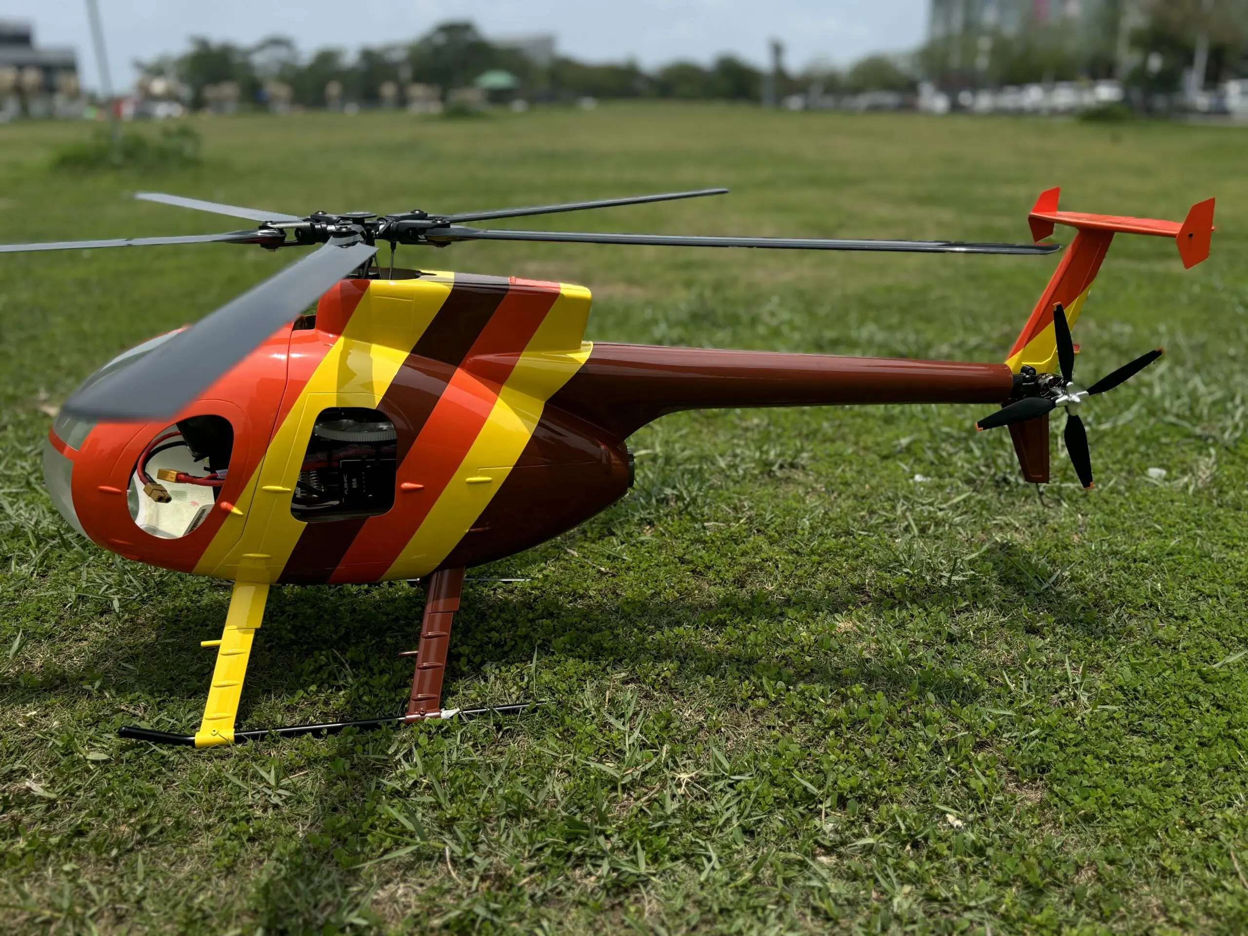 FLISHRC MD500D Magnum 450 Size RC Helicopter – High-Performance Scale Model – RC Helicopters