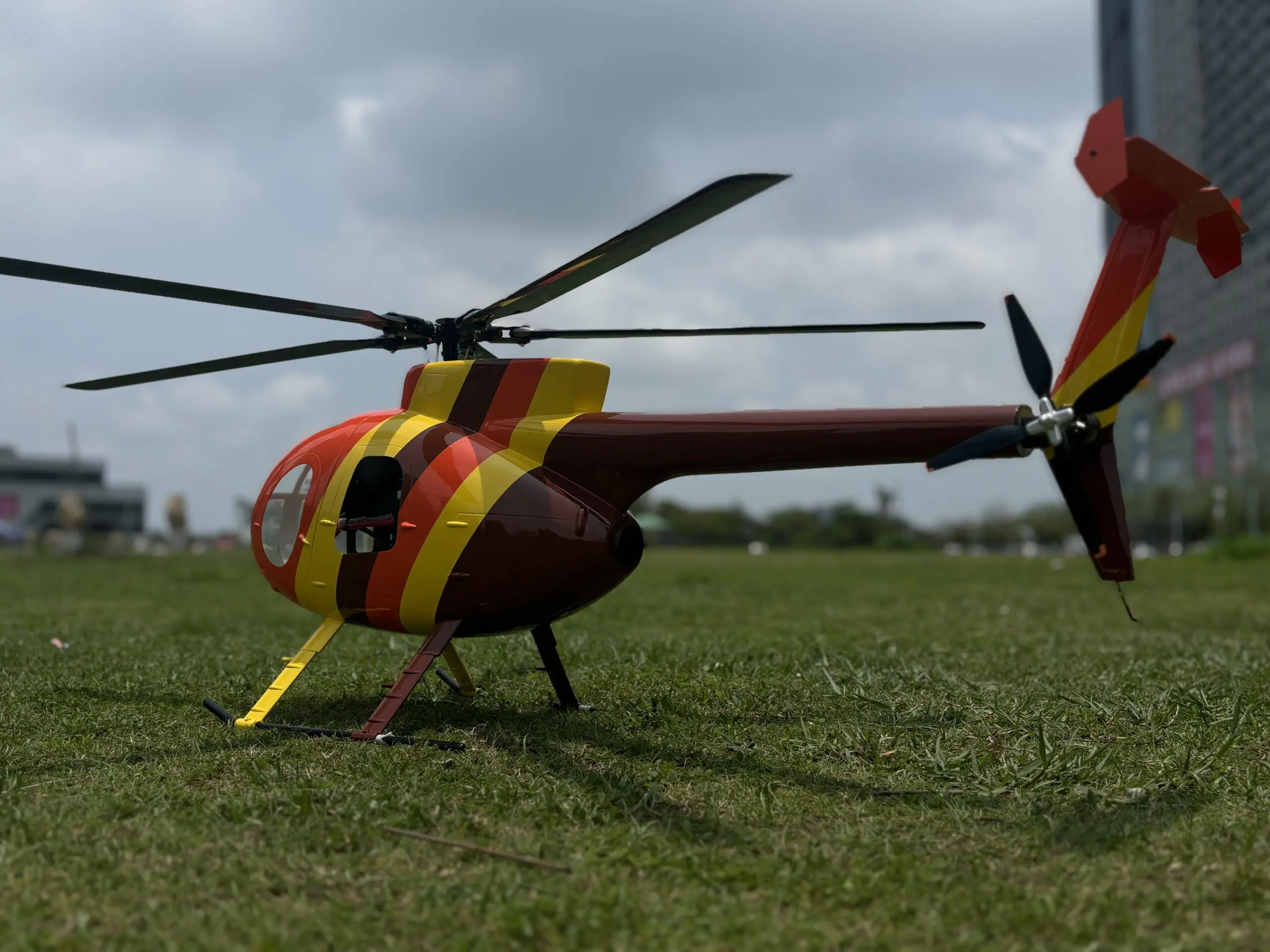 FLISHRC MD500D Magnum 450 Size RC Helicopter – High-Performance Scale Model – RC Helicopters