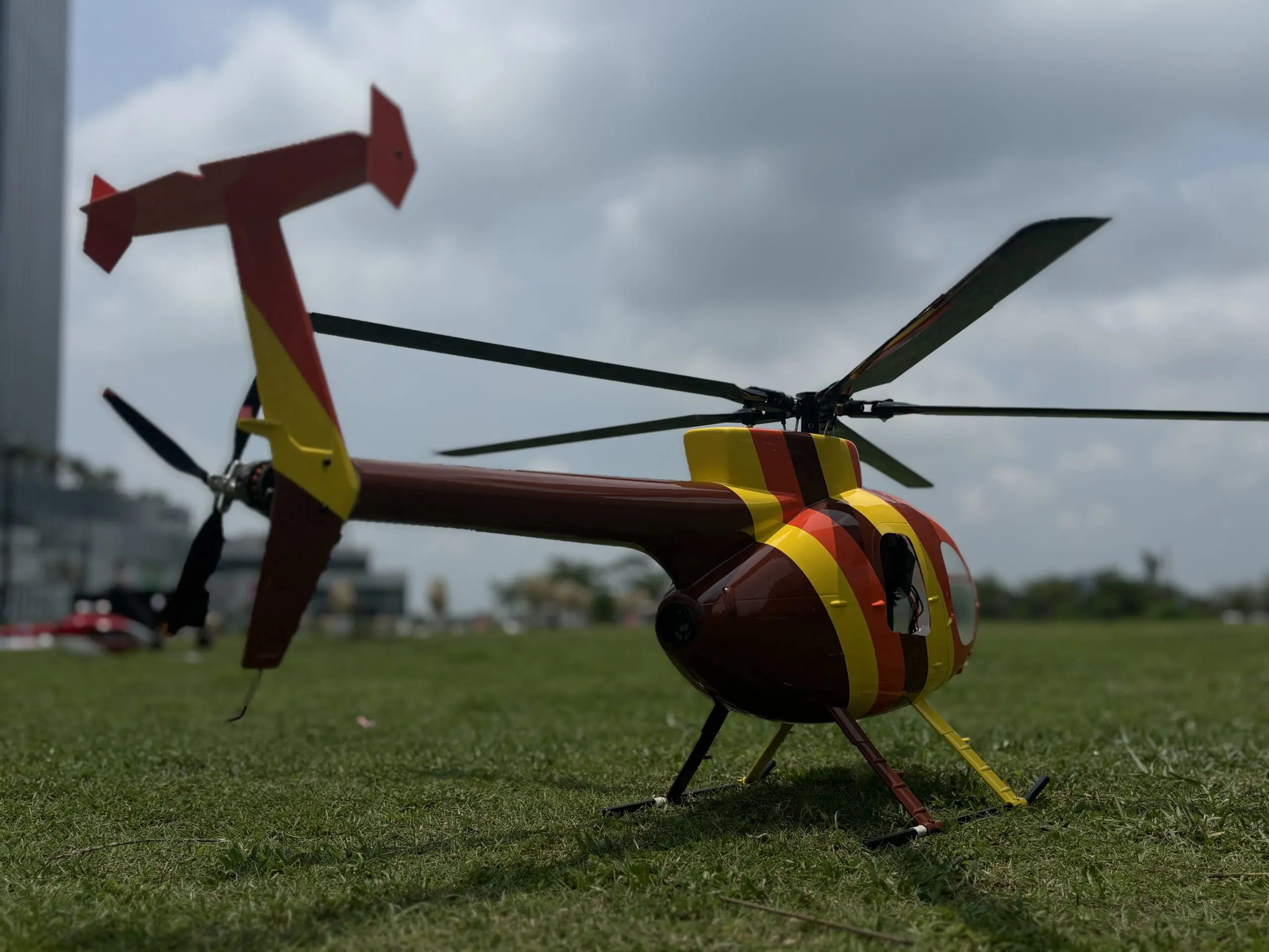 FLISHRC MD500D Magnum 450 Size RC Helicopter – High-Performance Scale Model – RC Helicopters