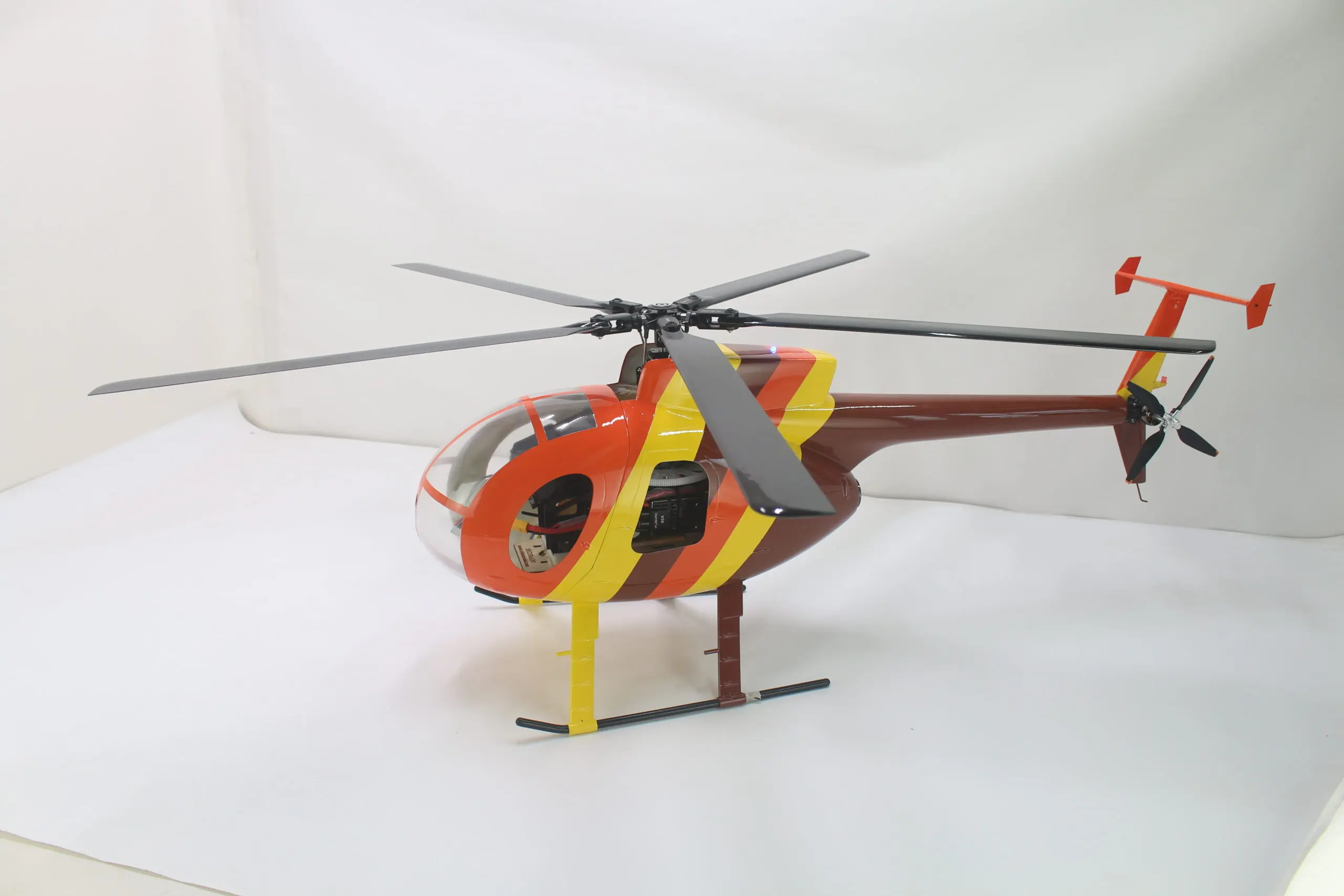 FLISHRC MD500D Magnum 450 Size RC Helicopter – High-Performance Scale Model – RC Helicopters