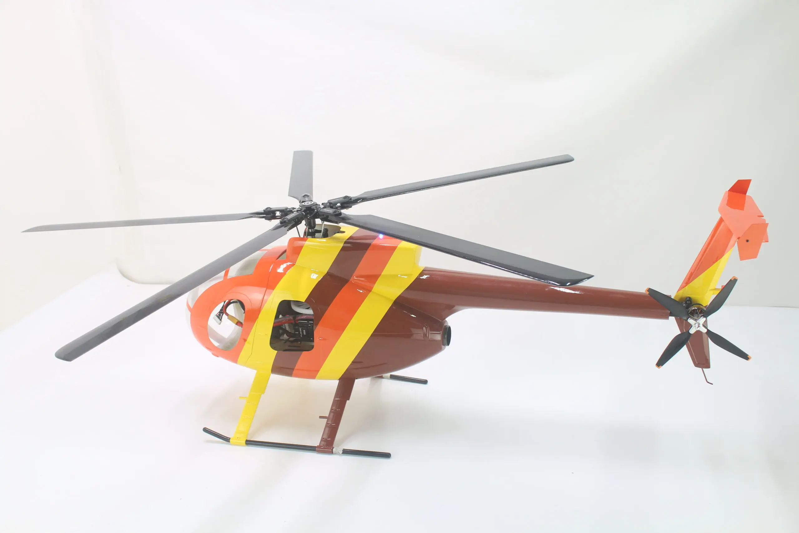 FLISHRC MD500D Magnum 450 Size RC Helicopter – High-Performance Scale Model – RC Helicopters
