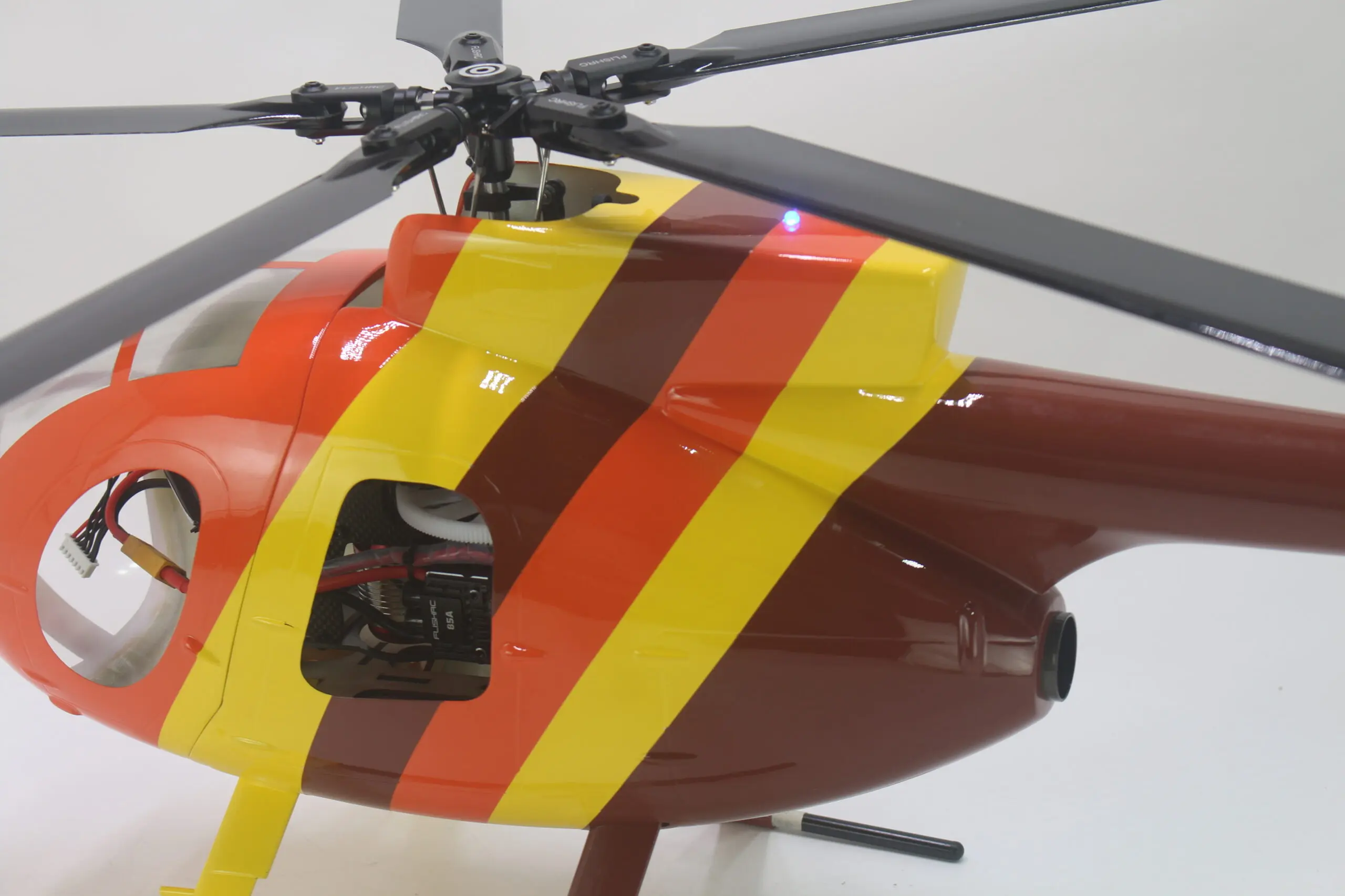FLISHRC MD500D Magnum 450 Size RC Helicopter – High-Performance Scale Model – RC Helicopters