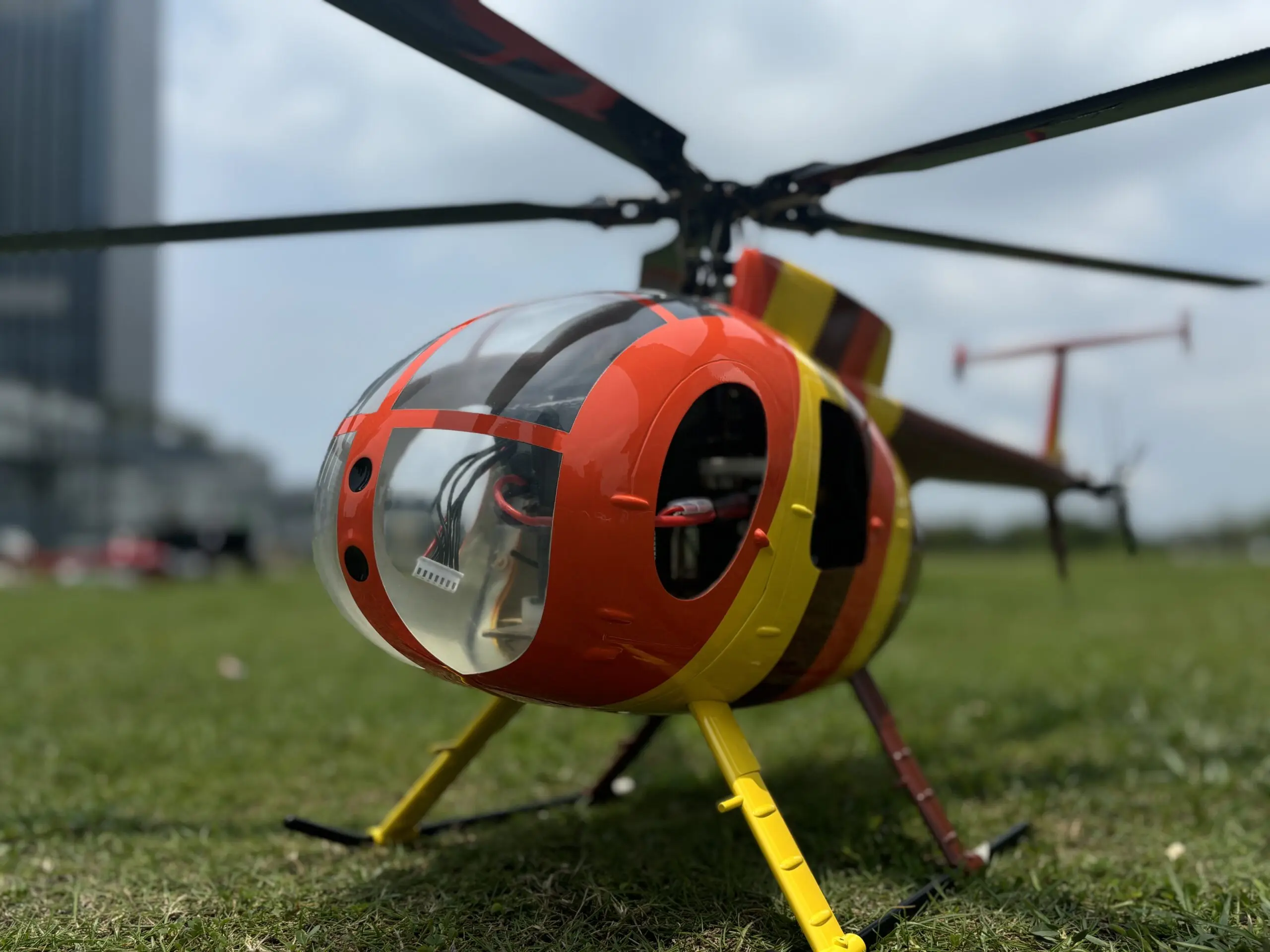 FLISHRC MD500D Magnum 450 Size RC Helicopter – High-Performance Scale Model – RC Helicopters