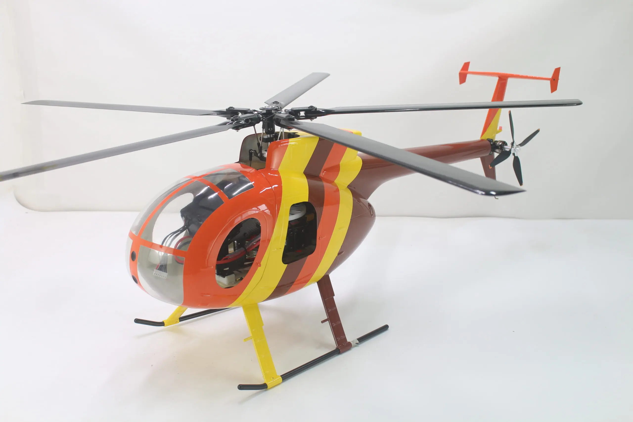 FLISHRC MD500D Magnum 450 Size RC Helicopter – High-Performance Scale Model – RC Helicopters