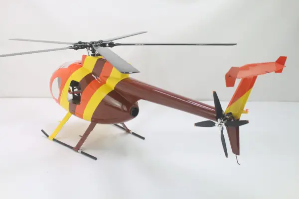 FLISHRC MD500D Magnum 450 Size RC Helicopter – High-Performance Scale Model – view 10