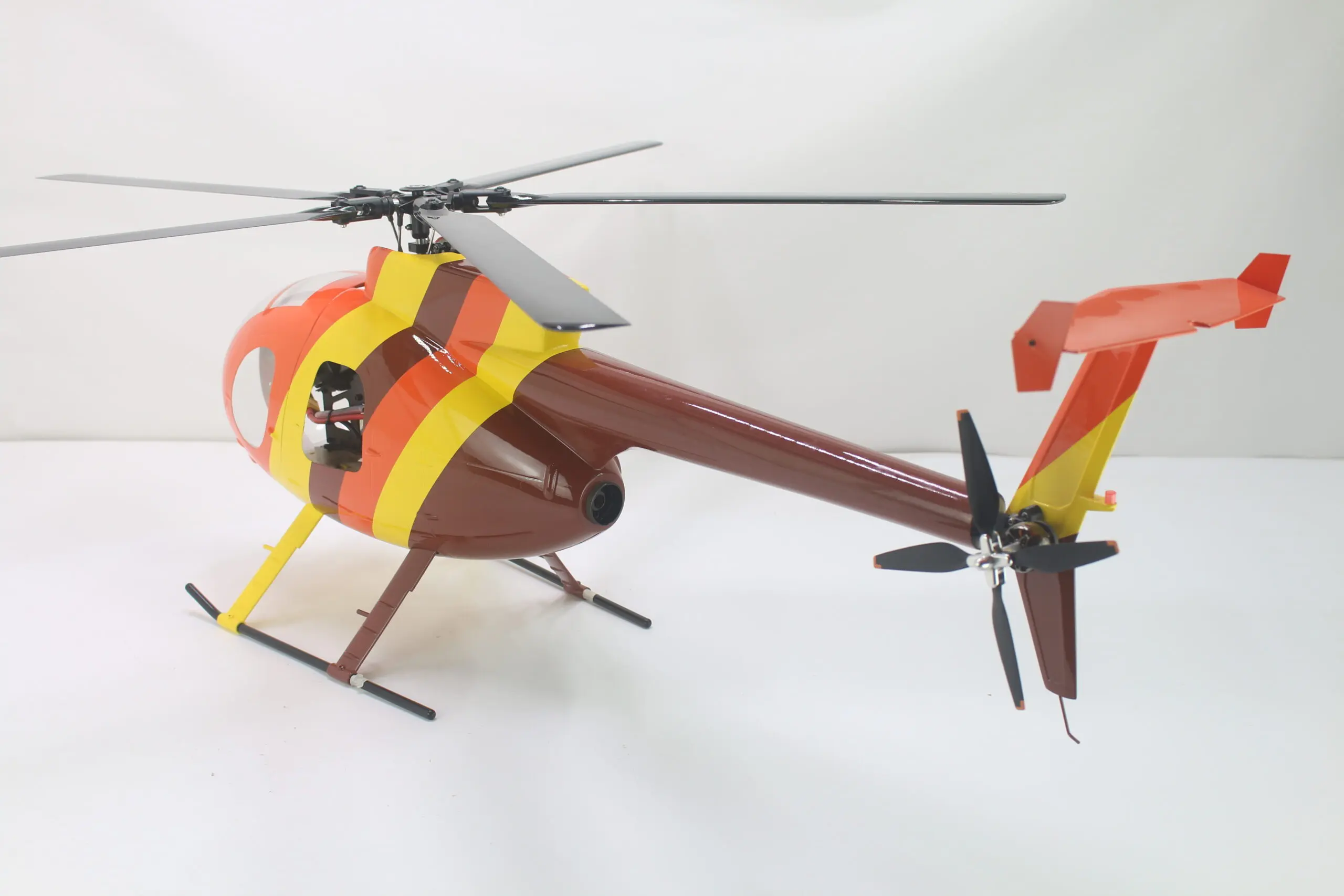 FLISHRC MD500D Magnum 450 Size RC Helicopter – High-Performance Scale Model – RC Helicopters