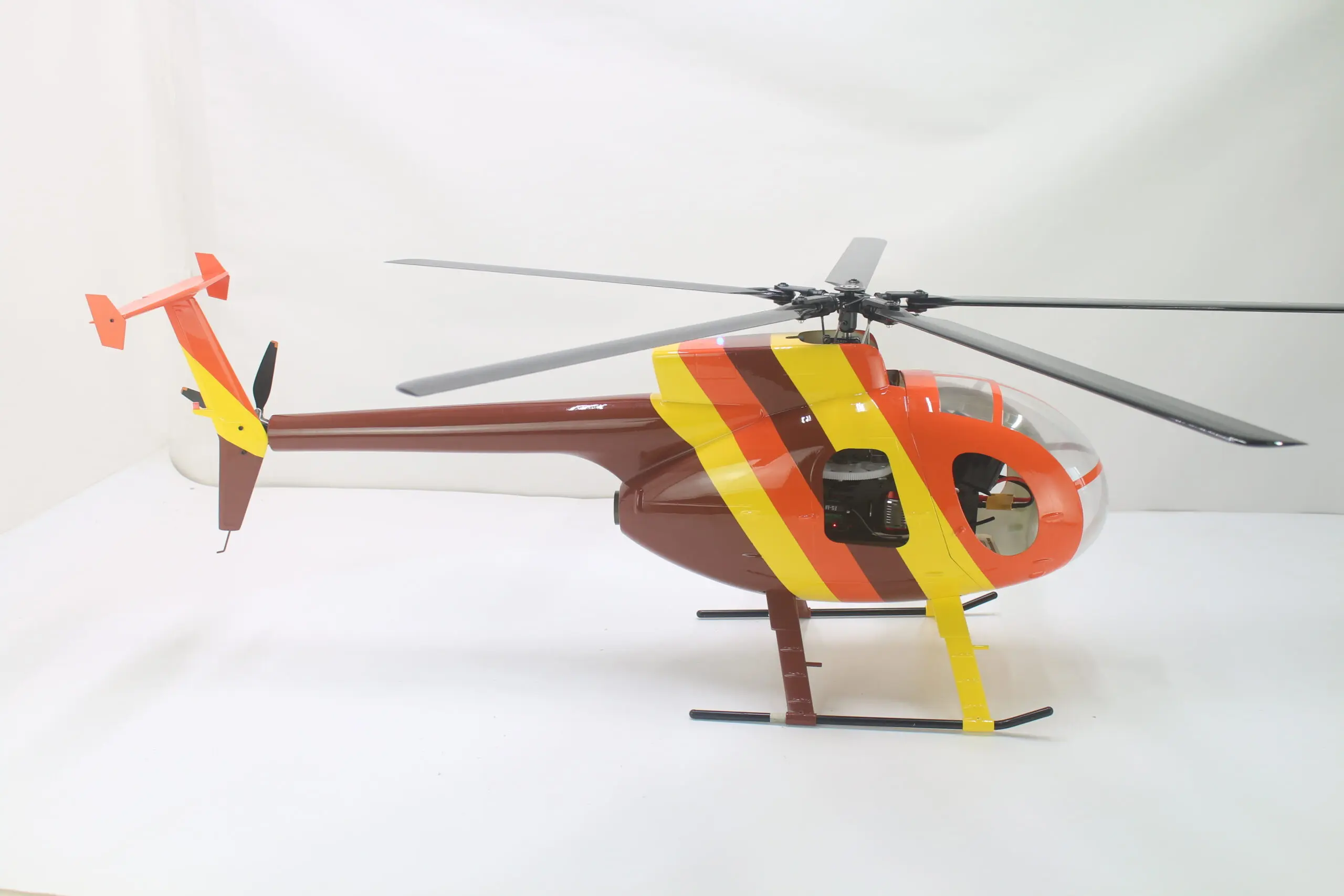 FLISHRC MD500D Magnum 450 Size RC Helicopter – High-Performance Scale Model – RC Helicopters