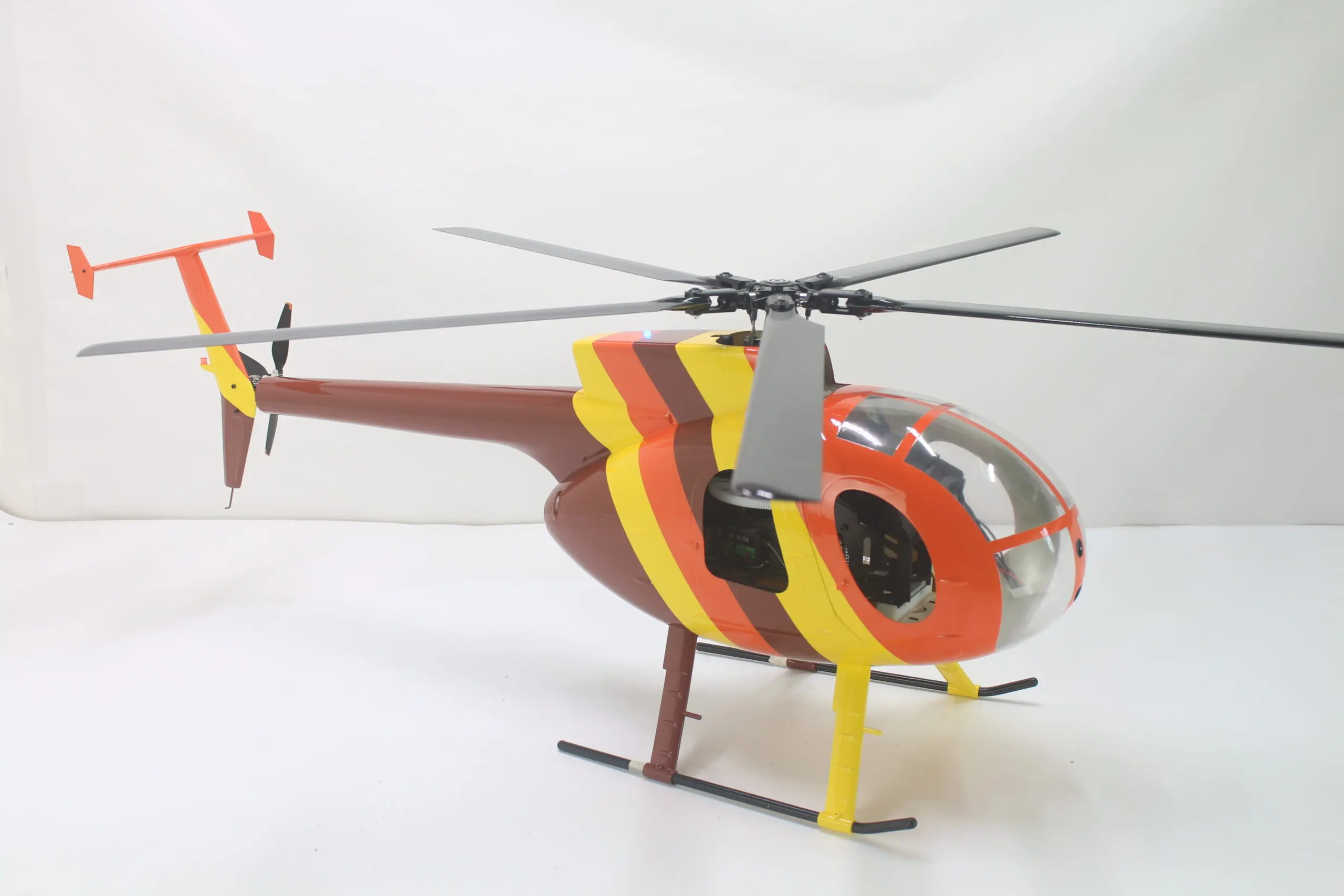FLISHRC MD500D Magnum 450 Size RC Helicopter – High-Performance Scale Model – RC Helicopters
