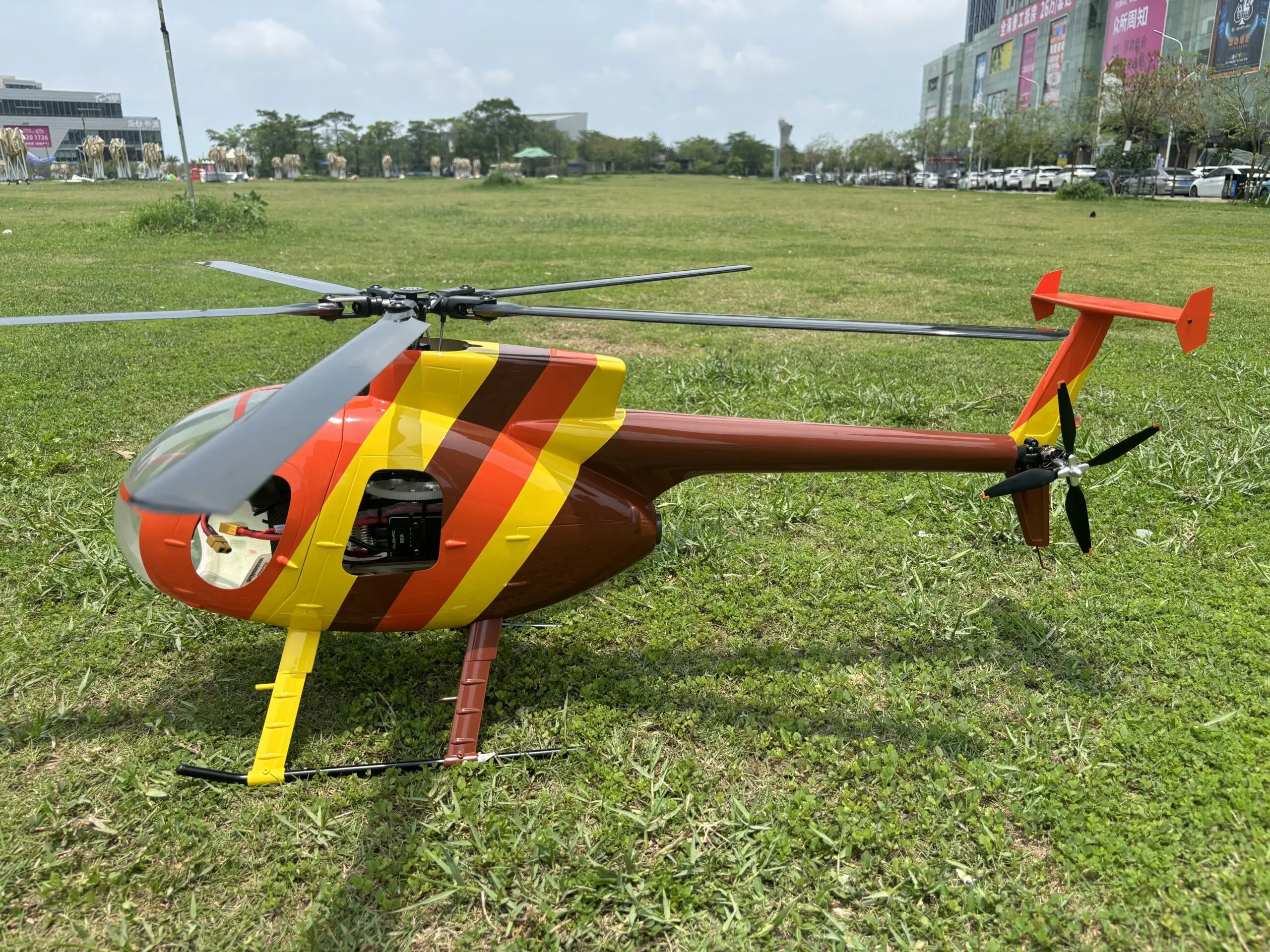 FLISHRC MD500D Magnum 450 Size RC Helicopter – High-Performance Scale Model – RC Helicopters