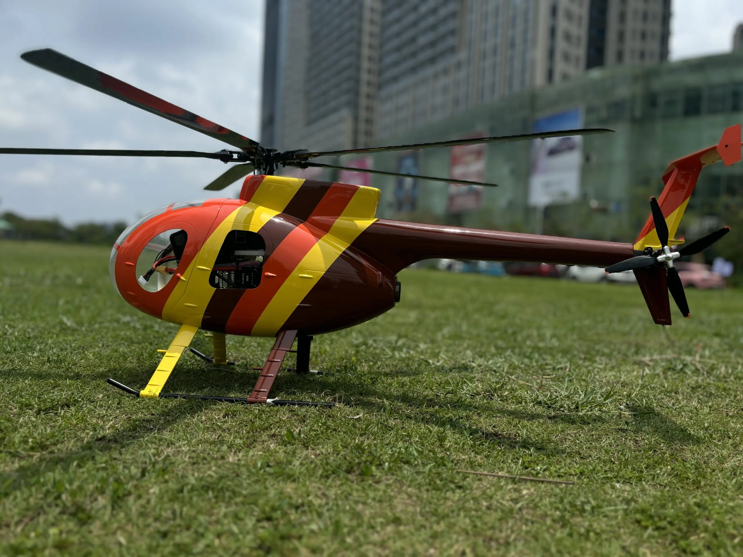 FLISHRC MD500D Magnum 450 Size RC Helicopter – High-Performance Scale Model – RC Helicopters