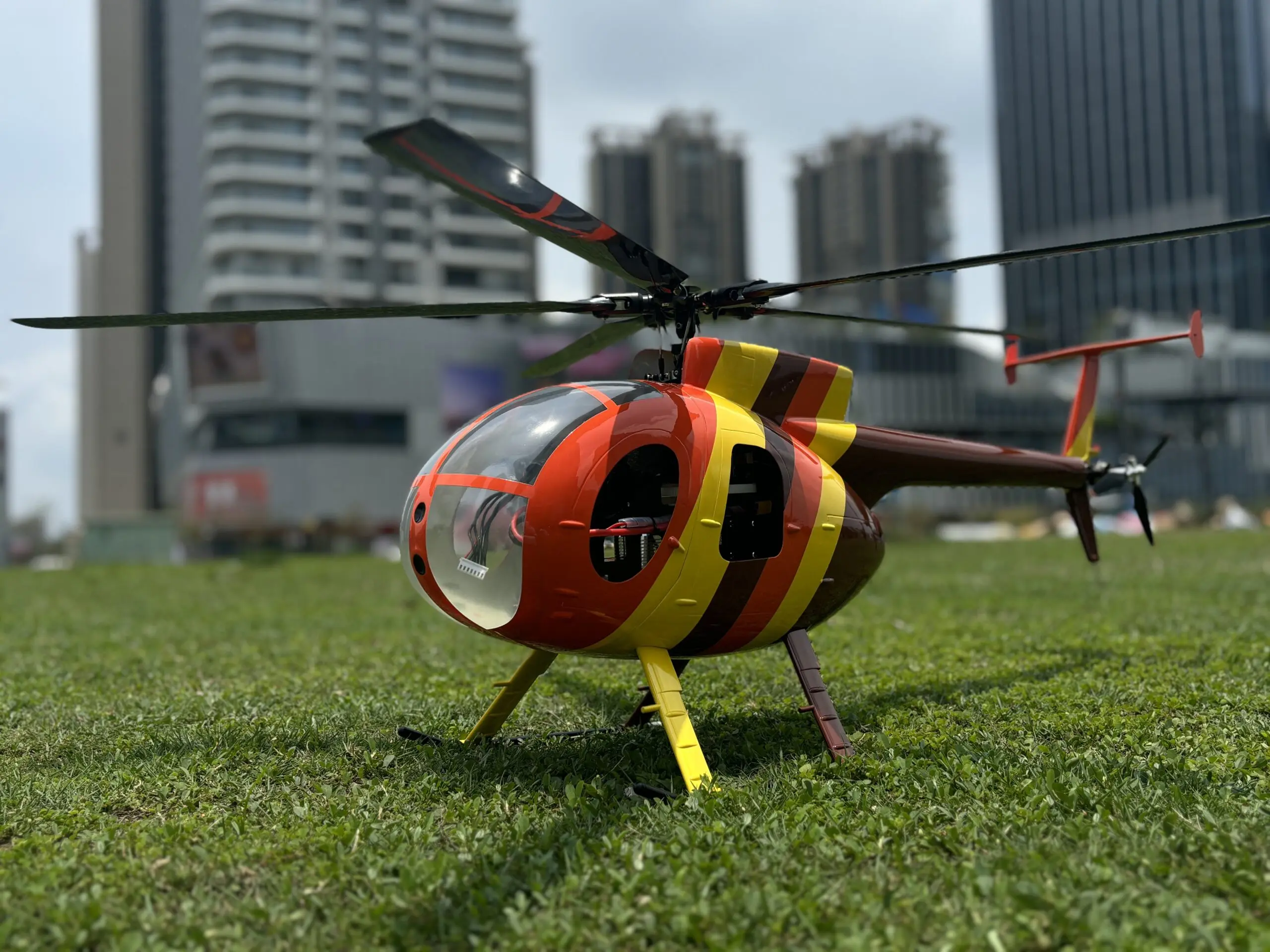 FLISHRC MD500D Magnum 450 Size RC Helicopter – High-Performance Scale Model – RC Helicopters