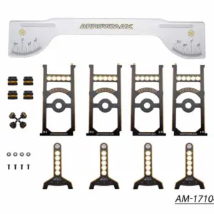 Aluminum adjustment bench 1/8 all terrain with bag – RC Cars