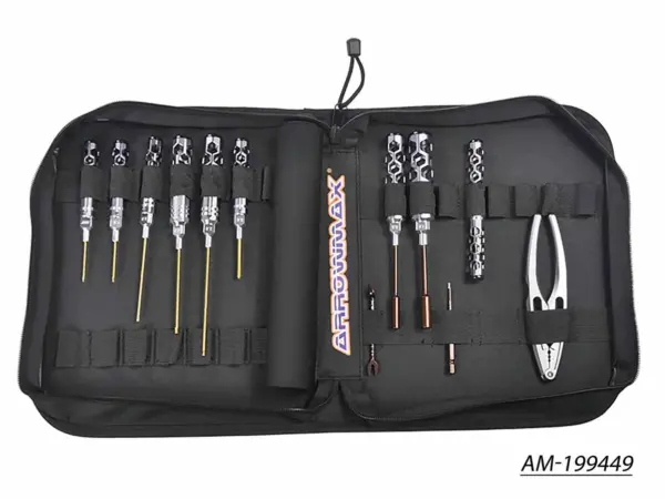 Am Honeycomb Toolset for 1:10 Offroad (13pcs) With Tools Bag