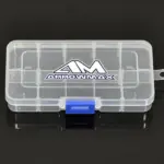 Storage box with 10 plastic compartments (132x68x22mm) – Kyosho Parts