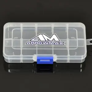 Storage box with 10 plastic compartments (132x68x22mm) – Kyosho Parts
