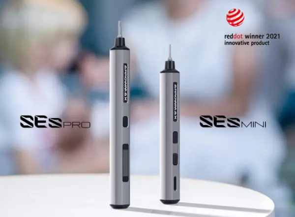SES Mini Electric Screwdriver With Alu Case (28 in 1) Space Gray – view 6