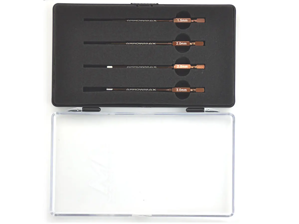 Allen 1.5mm 2mm 2.5mm 3mm 3mm screwdriver tips – Kyosho Parts