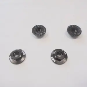 M4 Large-Canneles 1:10 (4) Gun Metal wheels – Kyosho Parts
