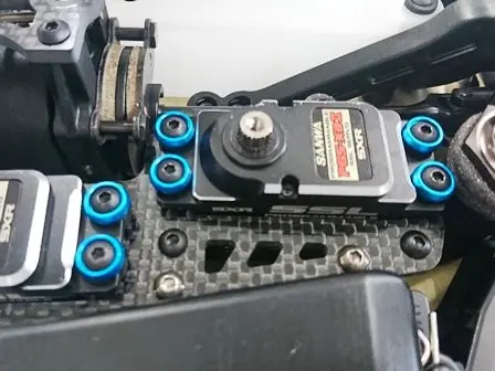 3mm curve rings.(4) Light Blue – Kyosho Parts