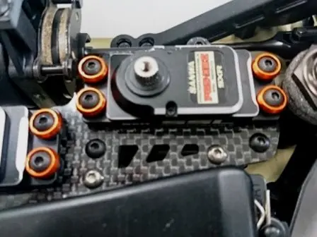 3mm curve rings.(4) Orange – Kyosho Parts