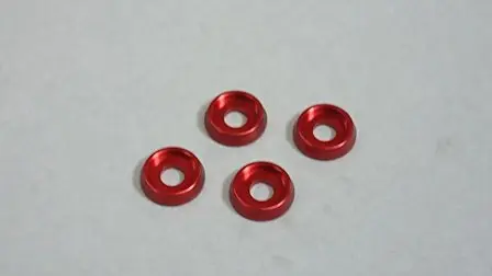 3mm curve rings.(4) Red – Kyosho Parts