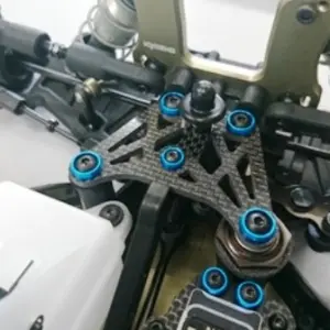 4mm curves.(4) Light Blue – Kyosho Parts