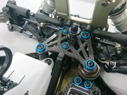 4mm curves.(4) Light Blue – Kyosho Parts