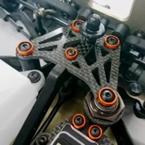 4mm curves.(4) Orange – Kyosho Parts