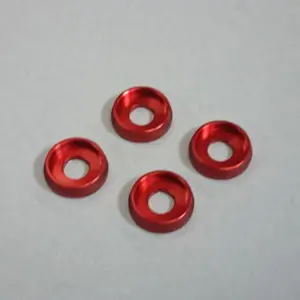 4mm curves.(4) Red – Kyosho Parts
