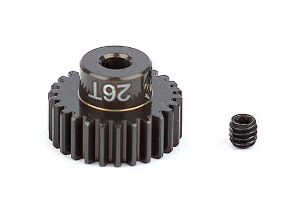 Associated Factory Team Alum. Pinion Gear 26t 48dp 1/8"shaft – Team Associated Parts