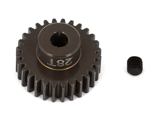 Associated Factory Team Alum. Pinion Gear 28t 48dp 1/8"shaft – Team Associated Parts