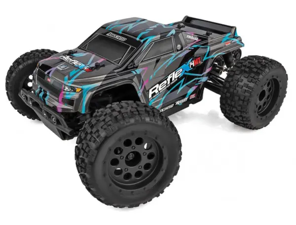 Team Associated Reflex 14mt Brushless RTR Blue/Purple – RC Monster Truck – view 5
