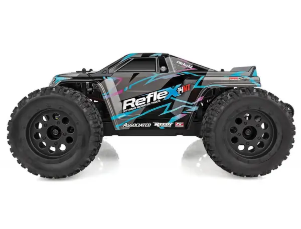 Team Associated Reflex 14mt Brushless RTR Blue/Purple – RC Monster Truck – view 9