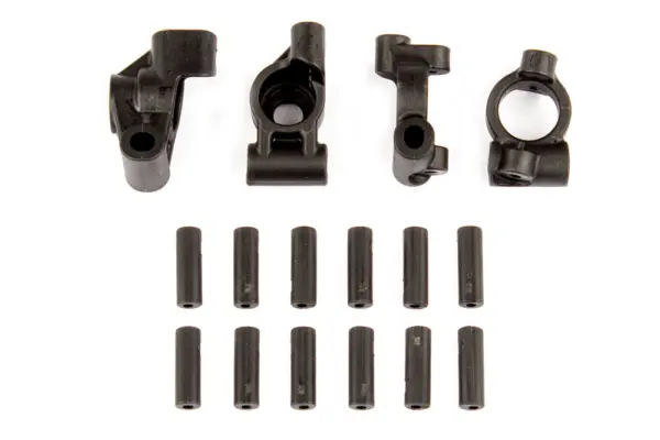 Associated Reflex 14b/14t Rear Hubs/Caster Blocks + Inserts – view 2