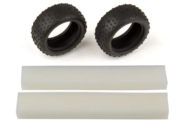 Associated Reflex 14b/14t Wide Mini Pin Tyres W/Inserts – view 2