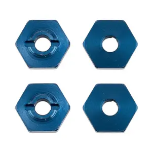 Team Associated Reflex 14b/14t Ft Wheel Hexes Blue Alum. (4) – Team Associated Parts