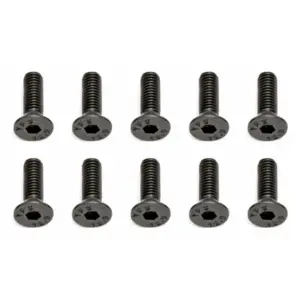 Team Associated M3 X 10 Flat Head Hex Screw (10) – Team Associated Parts